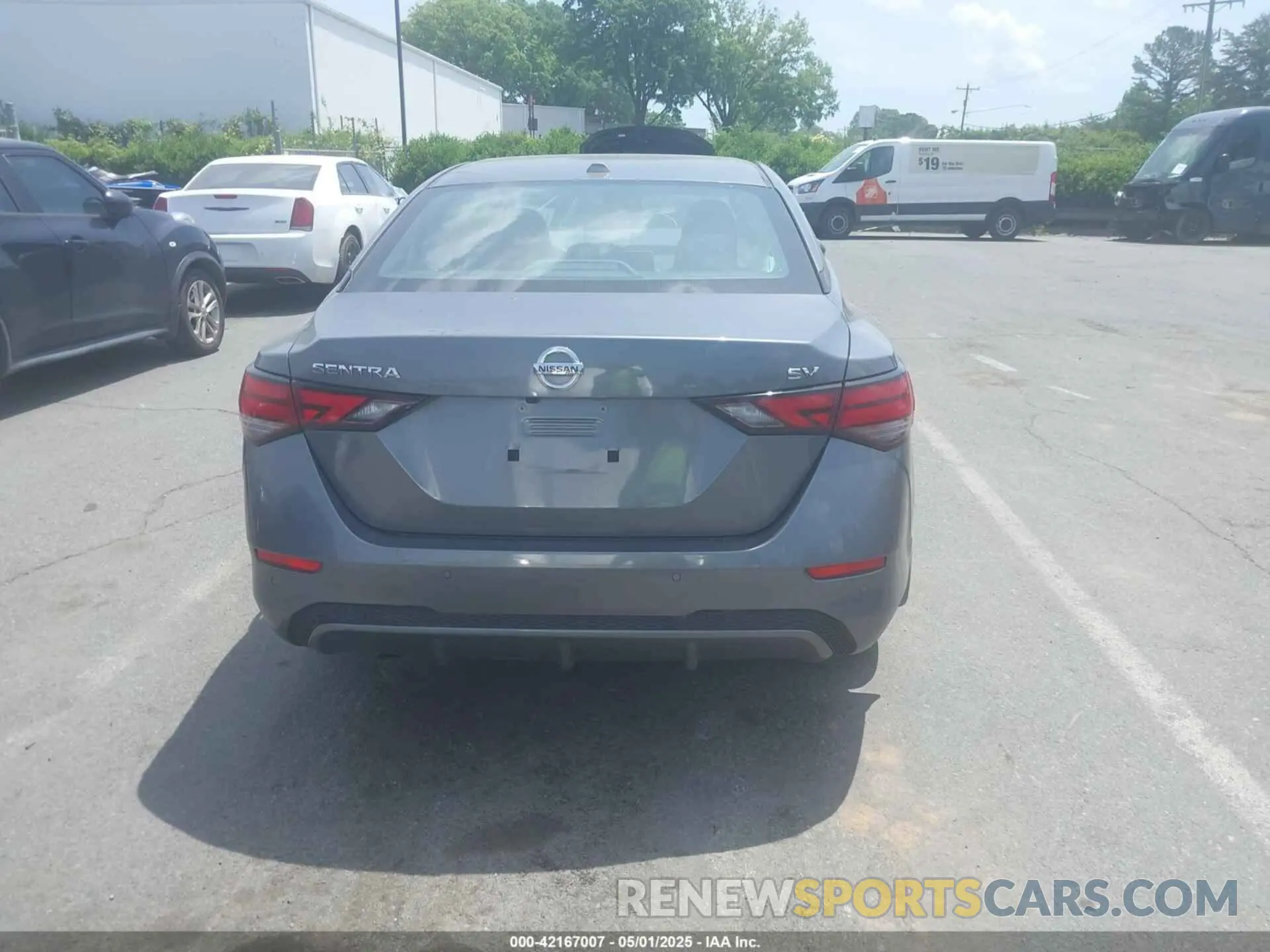 16 Photograph of a damaged car 3N1AB8CV4LY238936 NISSAN SENTRA 2020