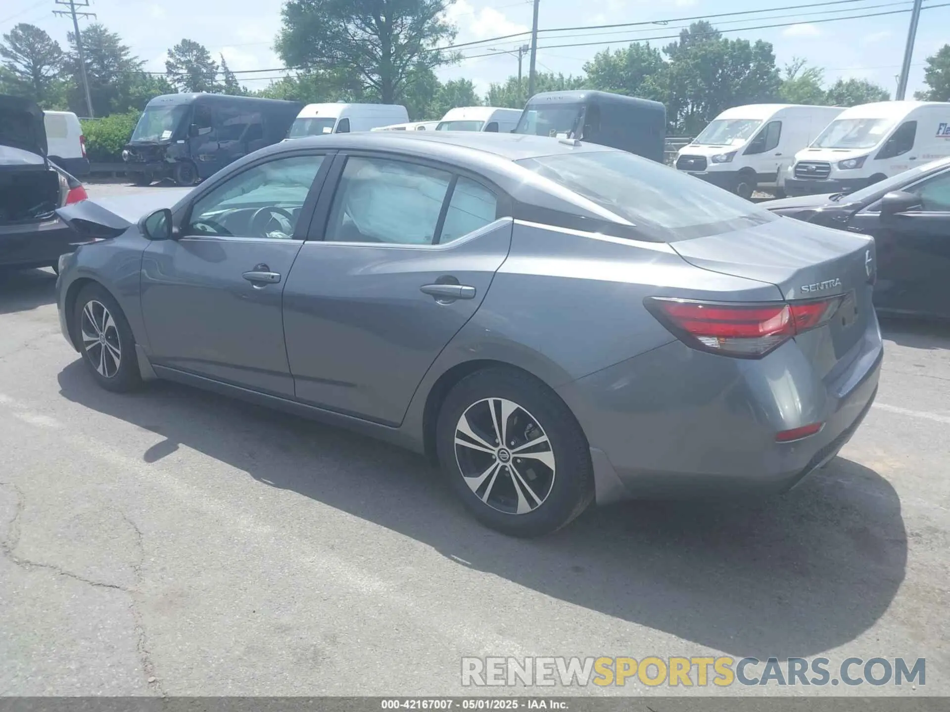 3 Photograph of a damaged car 3N1AB8CV4LY238936 NISSAN SENTRA 2020
