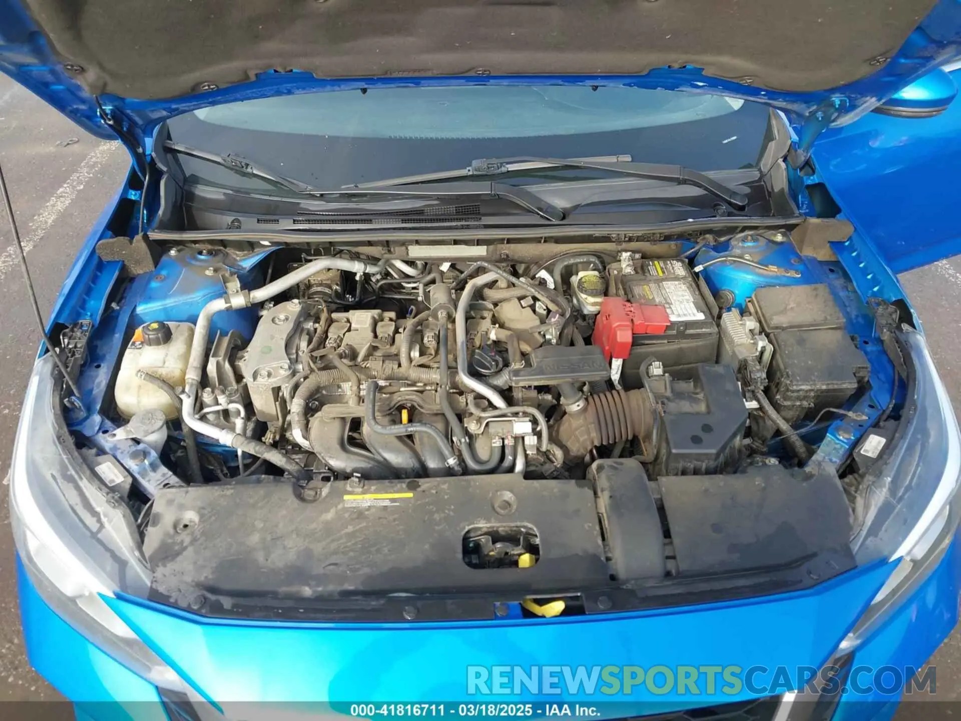 10 Photograph of a damaged car 3N1AB8CV4LY255607 NISSAN SENTRA 2020