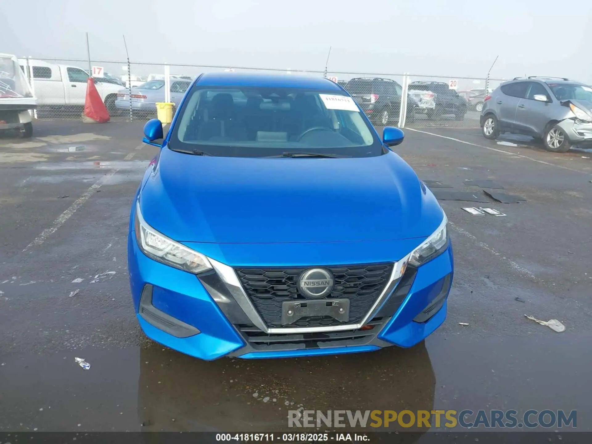 12 Photograph of a damaged car 3N1AB8CV4LY255607 NISSAN SENTRA 2020