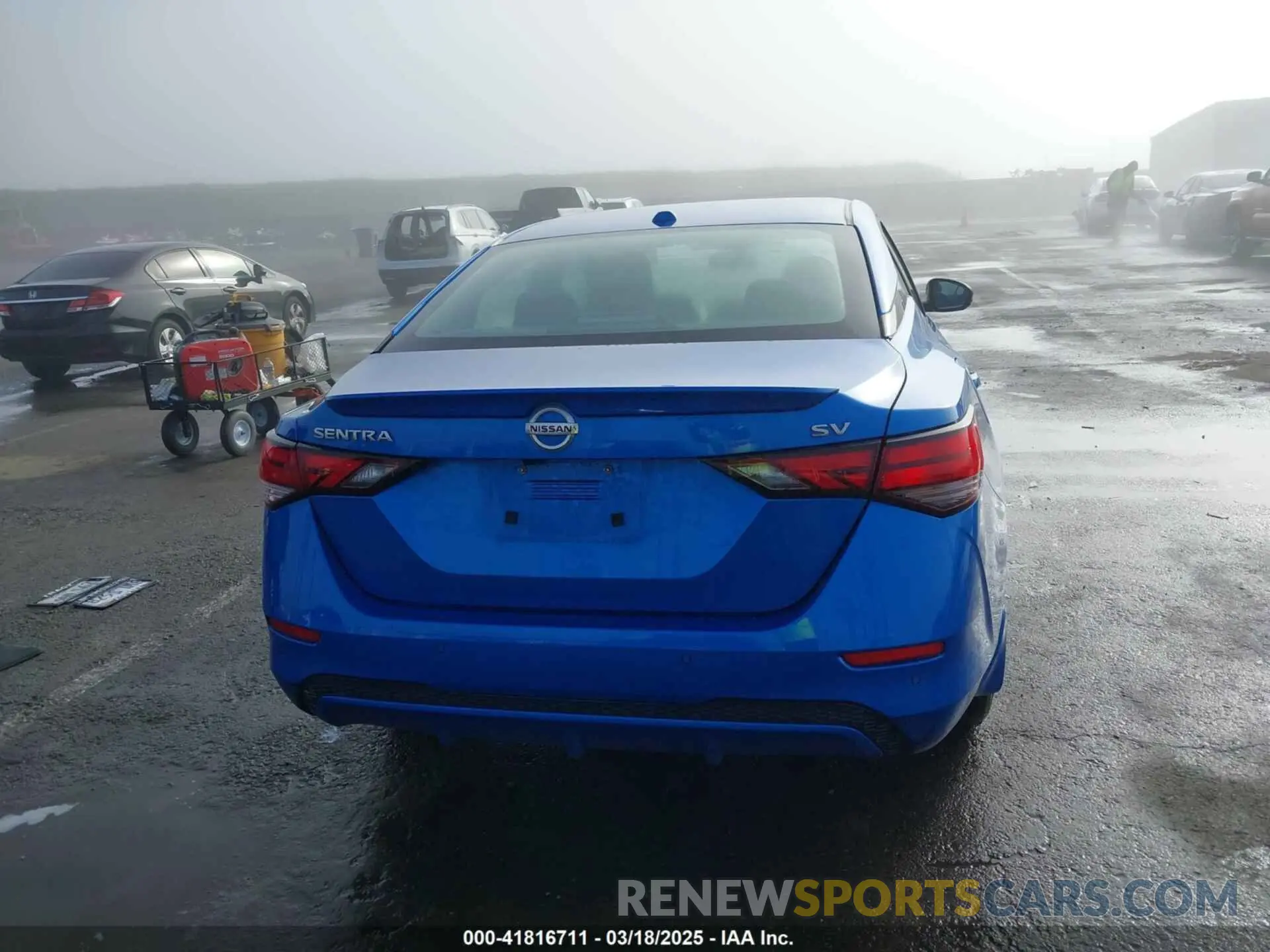 16 Photograph of a damaged car 3N1AB8CV4LY255607 NISSAN SENTRA 2020