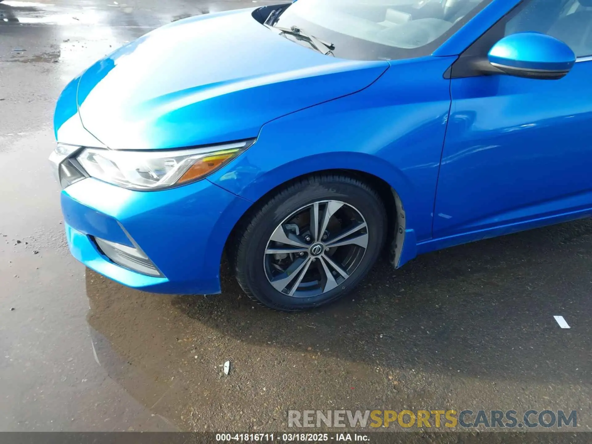 6 Photograph of a damaged car 3N1AB8CV4LY255607 NISSAN SENTRA 2020