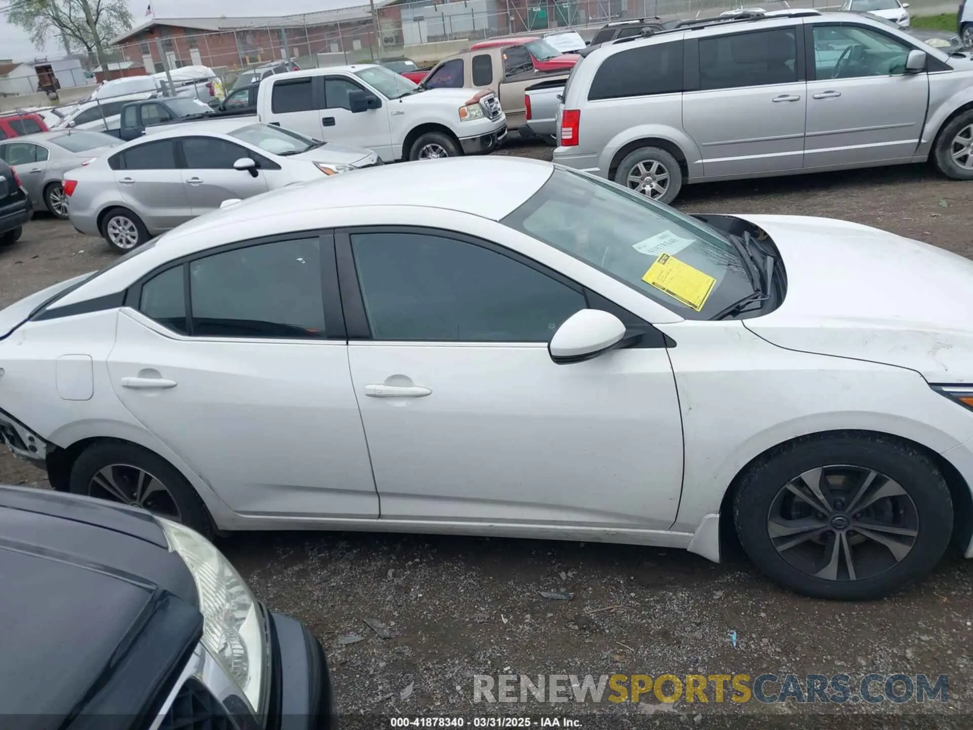 14 Фотография поврежденного автомобиля 3N1AB8CV4LY257423 NISSAN SENTRA 2020