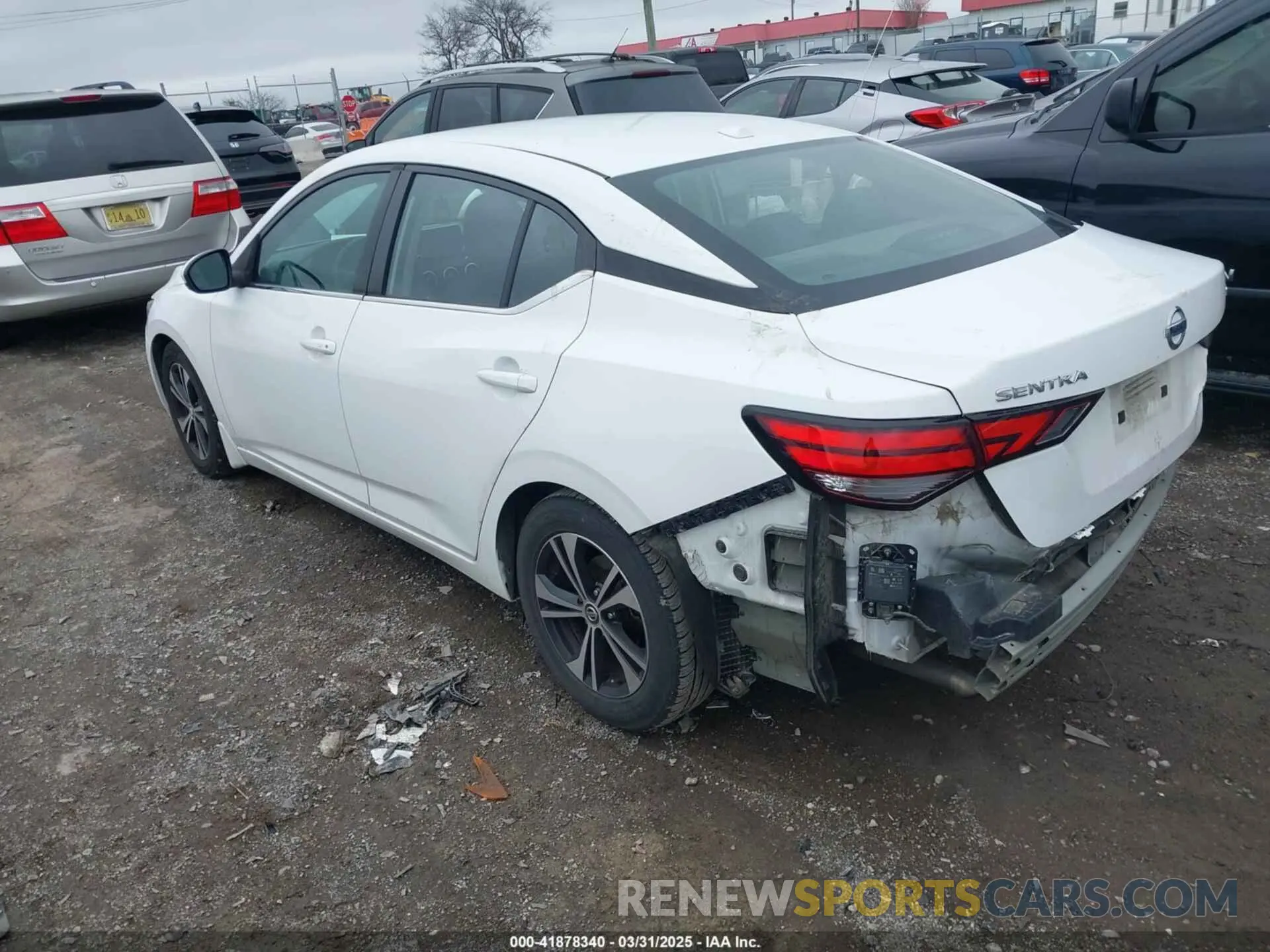 3 Фотография поврежденного автомобиля 3N1AB8CV4LY257423 NISSAN SENTRA 2020