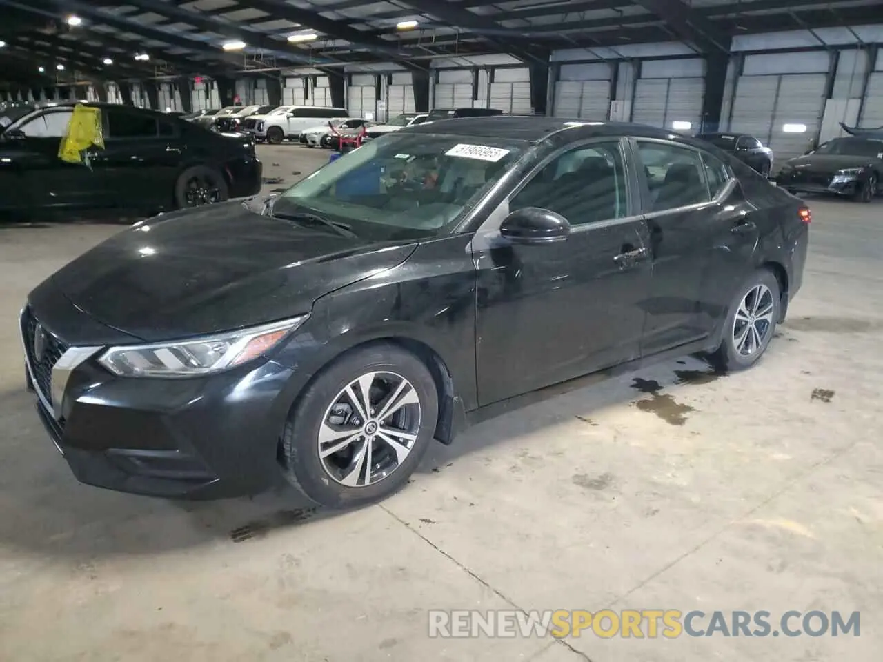 1 Photograph of a damaged car 3N1AB8CV4LY291085 NISSAN SENTRA 2020
