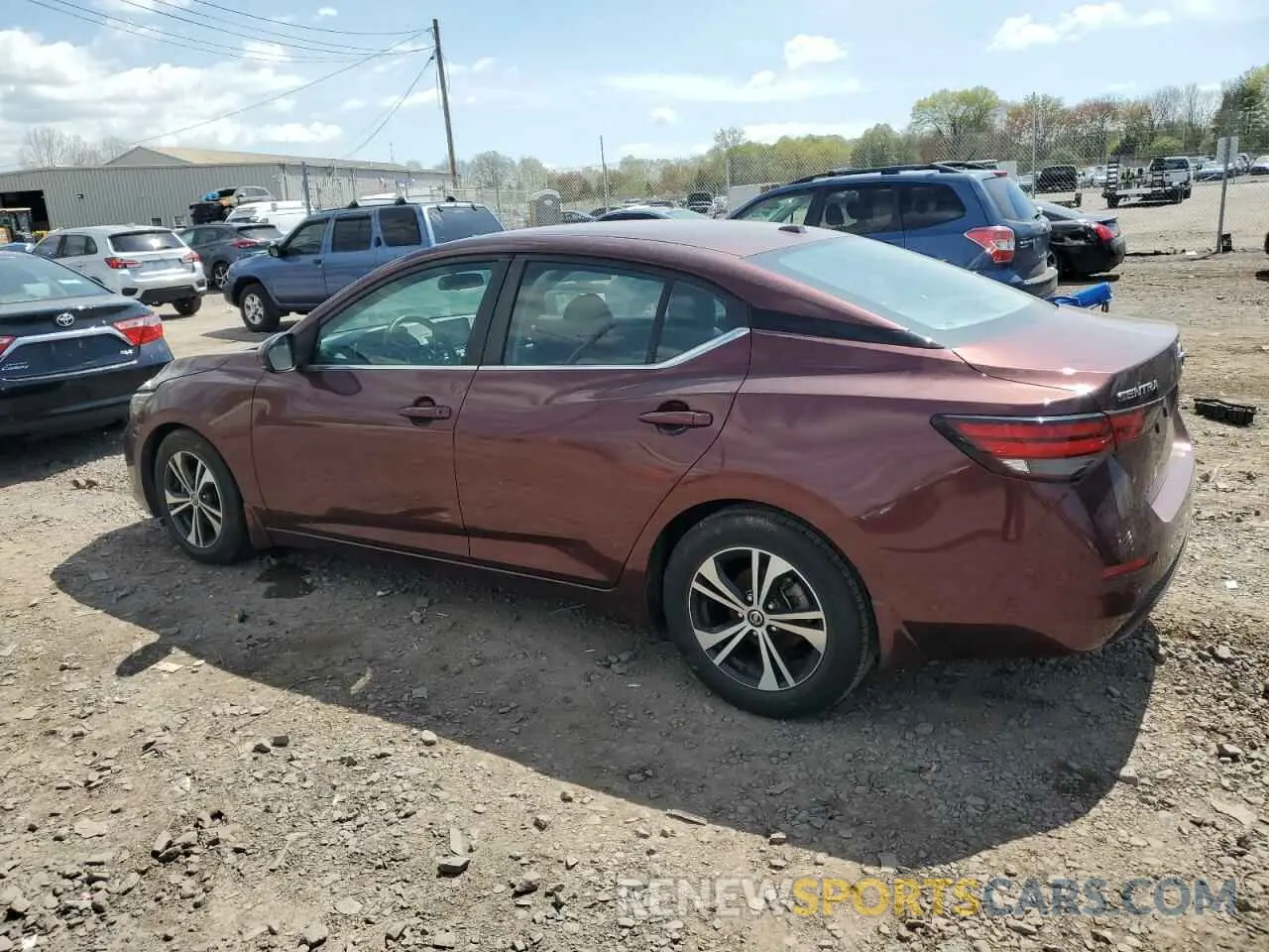 2 Фотография поврежденного автомобиля 3N1AB8CV4LY293905 NISSAN SENTRA 2020