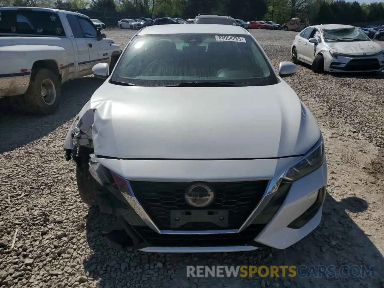 5 Photograph of a damaged car 3N1AB8CV5LY219411 NISSAN SENTRA 2020