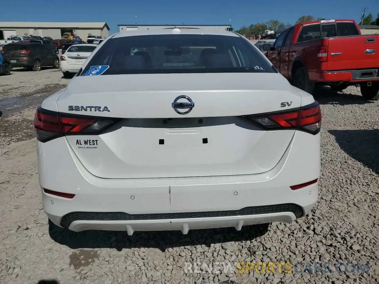 6 Photograph of a damaged car 3N1AB8CV5LY219411 NISSAN SENTRA 2020