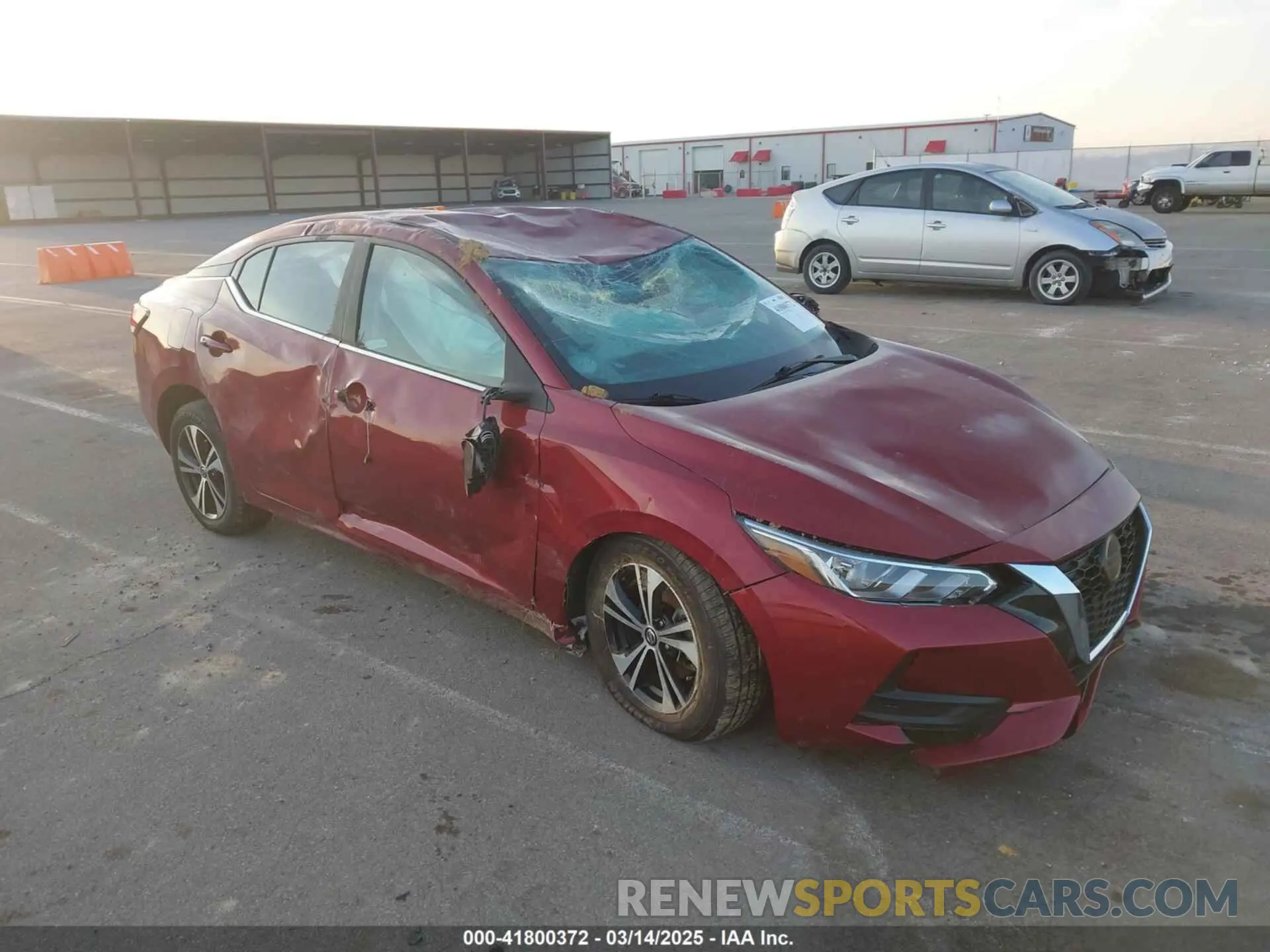 1 Фотография поврежденного автомобиля 3N1AB8CV5LY228884 NISSAN SENTRA 2020