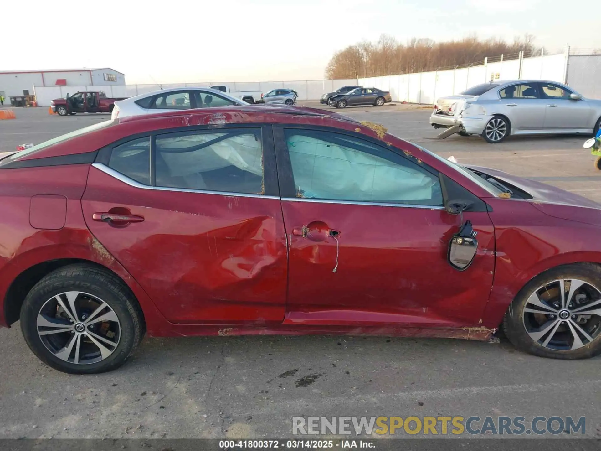 13 Фотография поврежденного автомобиля 3N1AB8CV5LY228884 NISSAN SENTRA 2020