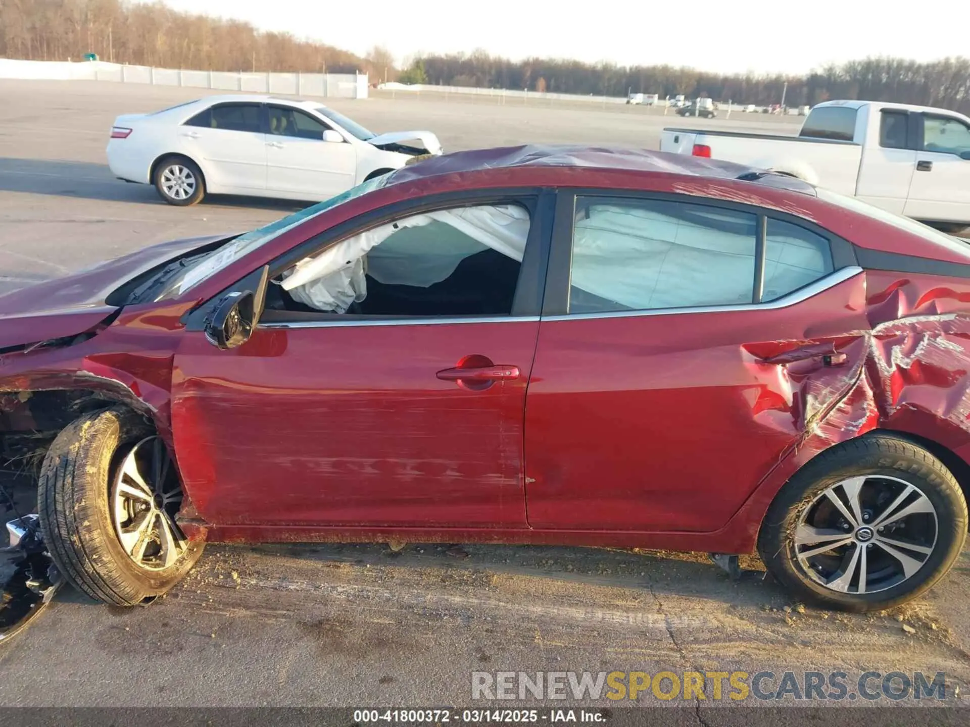 14 Фотография поврежденного автомобиля 3N1AB8CV5LY228884 NISSAN SENTRA 2020