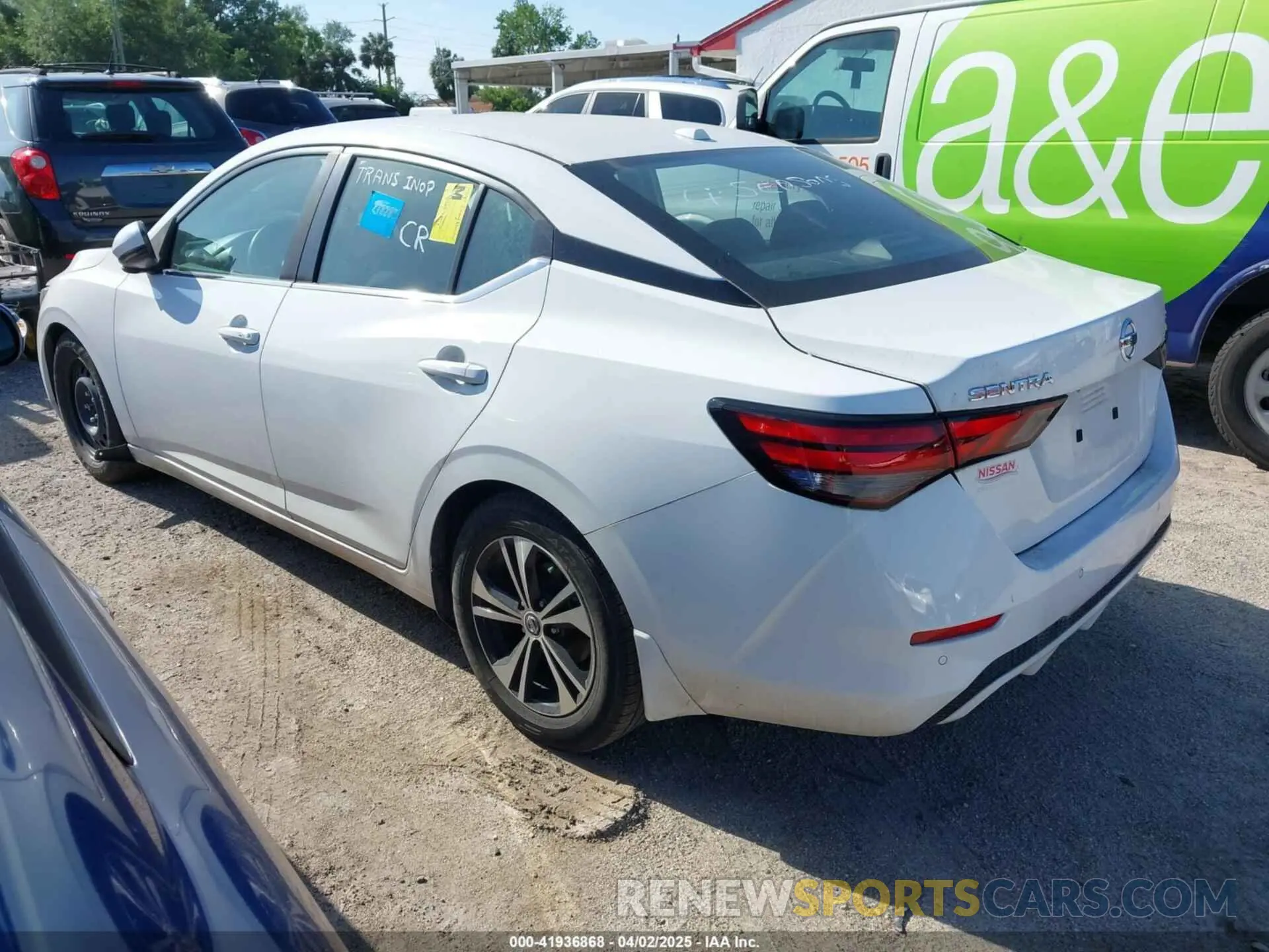 3 Фотография поврежденного автомобиля 3N1AB8CV5LY257351 NISSAN SENTRA 2020