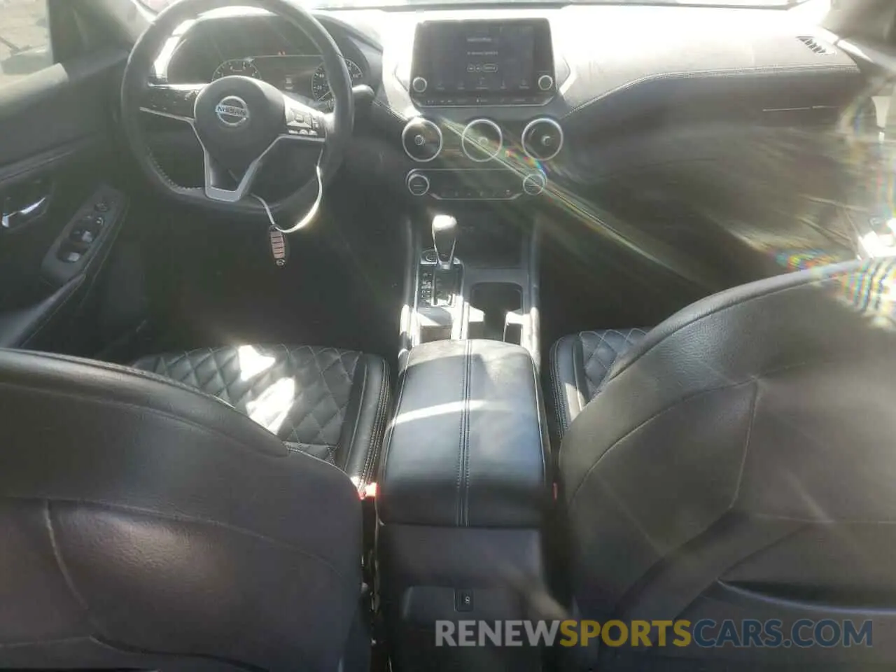 8 Photograph of a damaged car 3N1AB8CV5LY263456 NISSAN SENTRA 2020