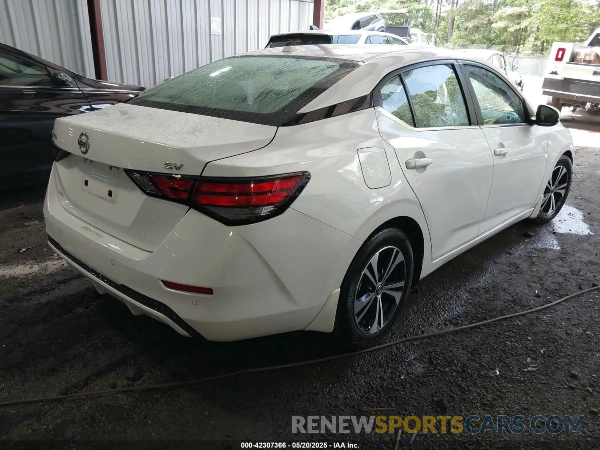 4 Photograph of a damaged car 3N1AB8CV5LY267359 NISSAN SENTRA 2020