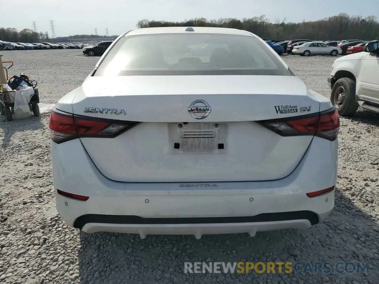 6 Photograph of a damaged car 3N1AB8CV5LY276854 NISSAN SENTRA 2020