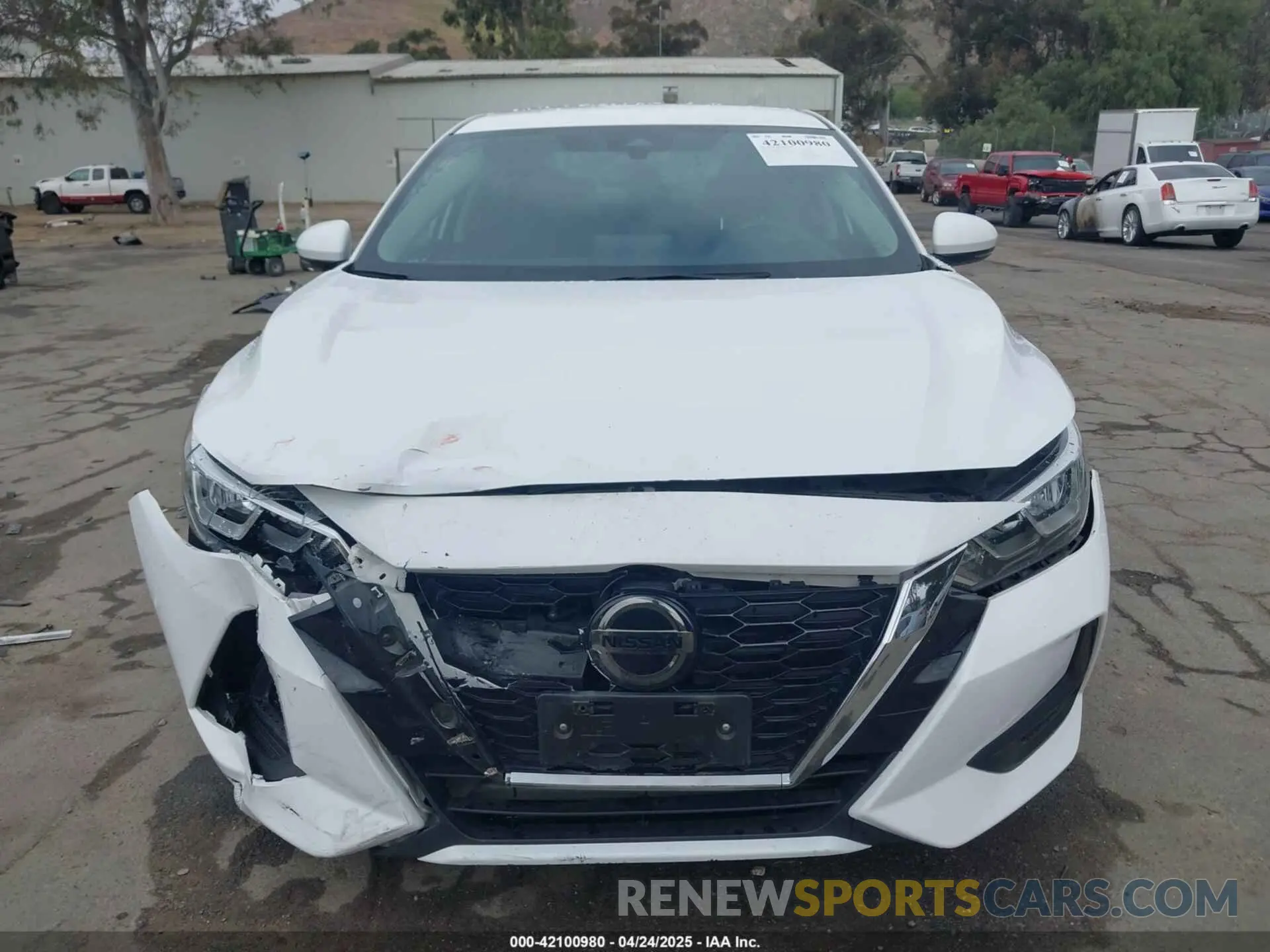 12 Photograph of a damaged car 3N1AB8CV5LY279916 NISSAN SENTRA 2020
