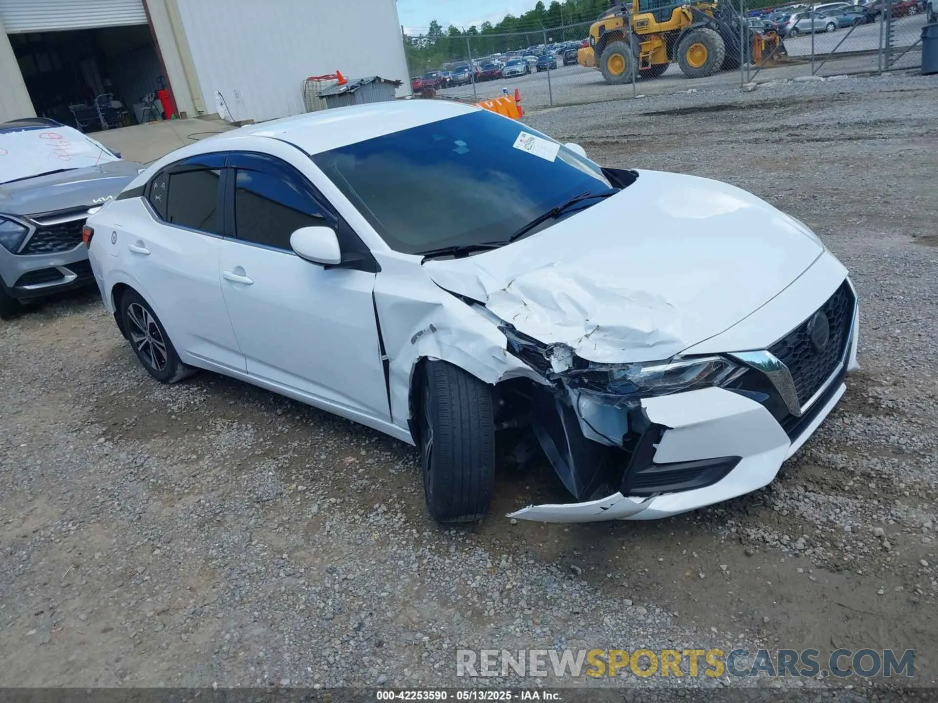 1 Photograph of a damaged car 3N1AB8CV5LY292570 NISSAN SENTRA 2020