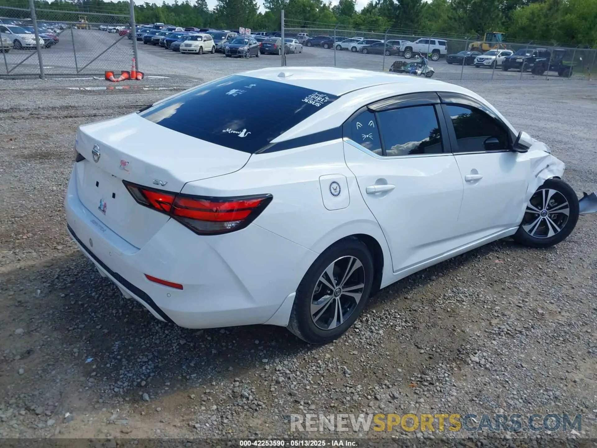 4 Photograph of a damaged car 3N1AB8CV5LY292570 NISSAN SENTRA 2020