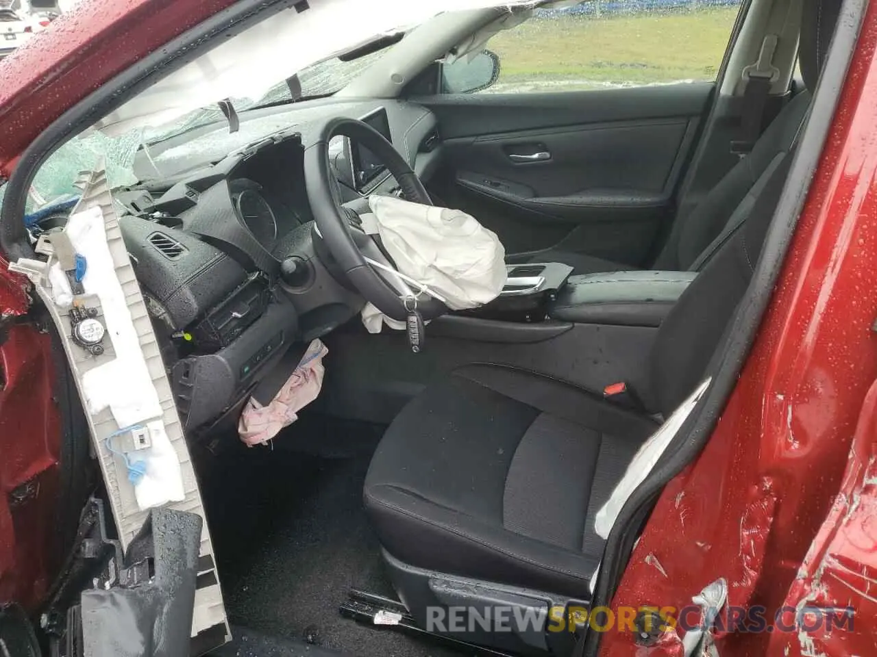 7 Photograph of a damaged car 3N1AB8CV5LY306502 NISSAN SENTRA 2020