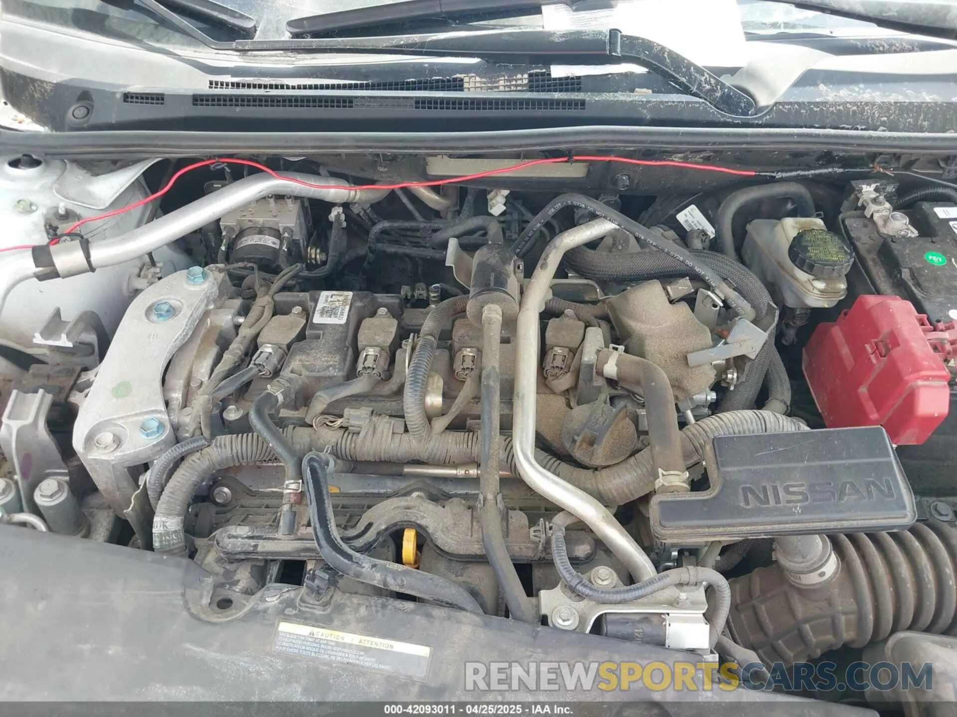 10 Photograph of a damaged car 3N1AB8CV5LY312543 NISSAN SENTRA 2020