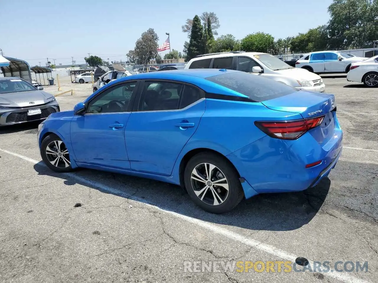 2 Фотография поврежденного автомобиля 3N1AB8CV6LY208286 NISSAN SENTRA 2020