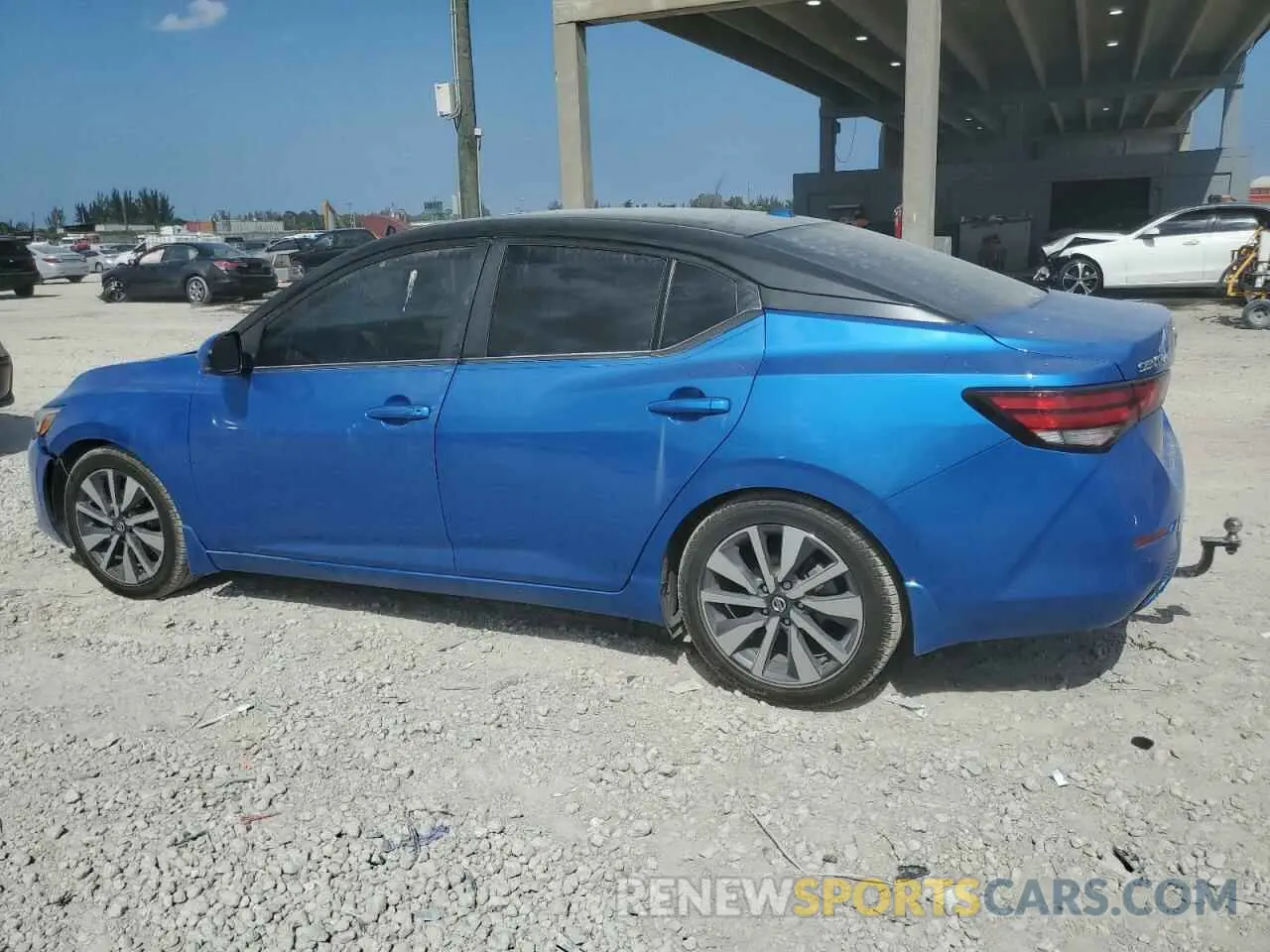 2 Photograph of a damaged car 3N1AB8CV6LY208675 NISSAN SENTRA 2020