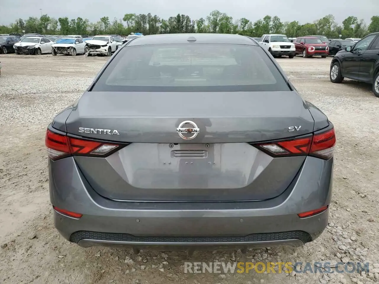 6 Photograph of a damaged car 3N1AB8CV6LY209082 NISSAN SENTRA 2020