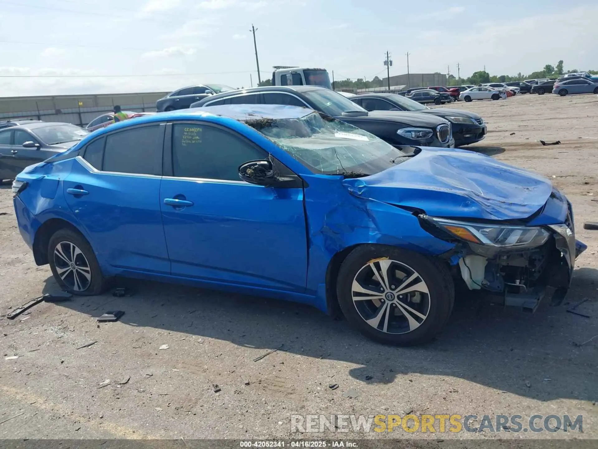 12 Photograph of a damaged car 3N1AB8CV6LY232586 NISSAN SENTRA 2020