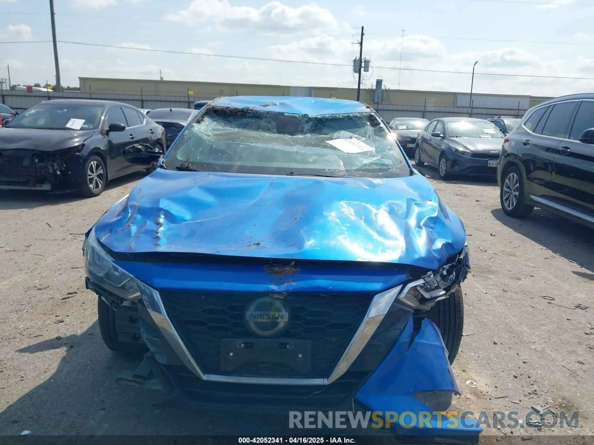 6 Photograph of a damaged car 3N1AB8CV6LY232586 NISSAN SENTRA 2020