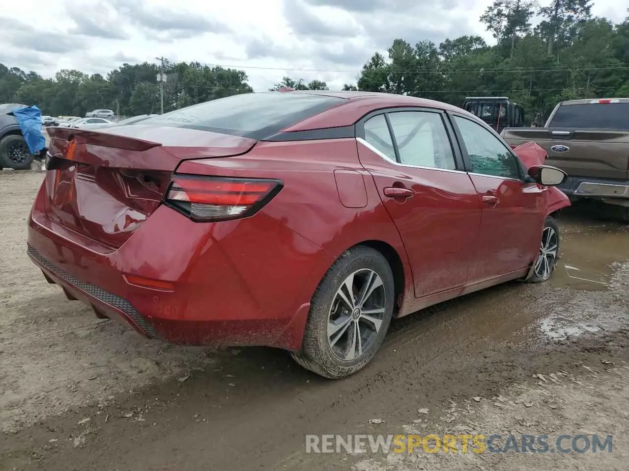 3 Photograph of a damaged car 3N1AB8CV6LY240428 NISSAN SENTRA 2020