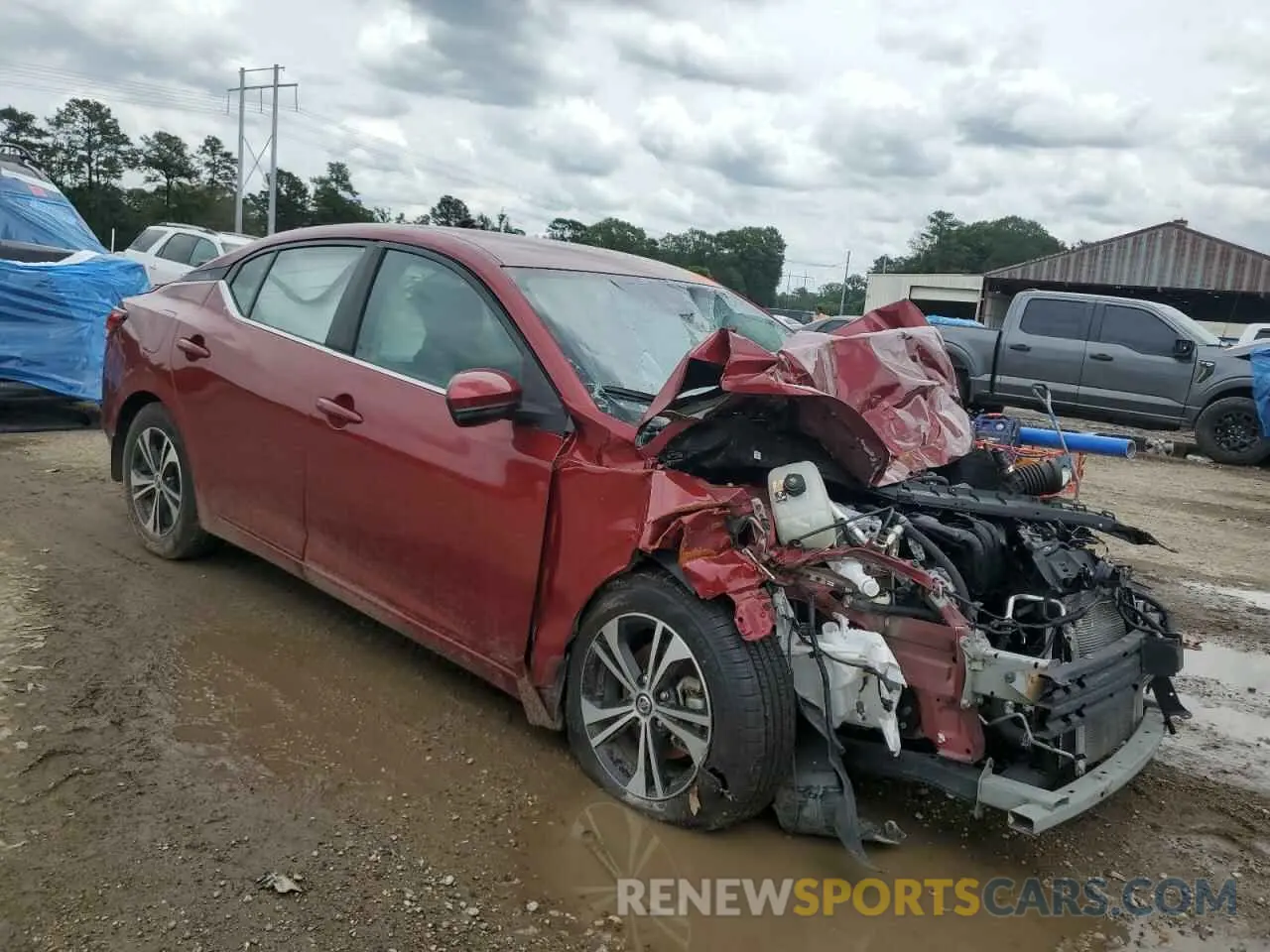 4 Photograph of a damaged car 3N1AB8CV6LY240428 NISSAN SENTRA 2020