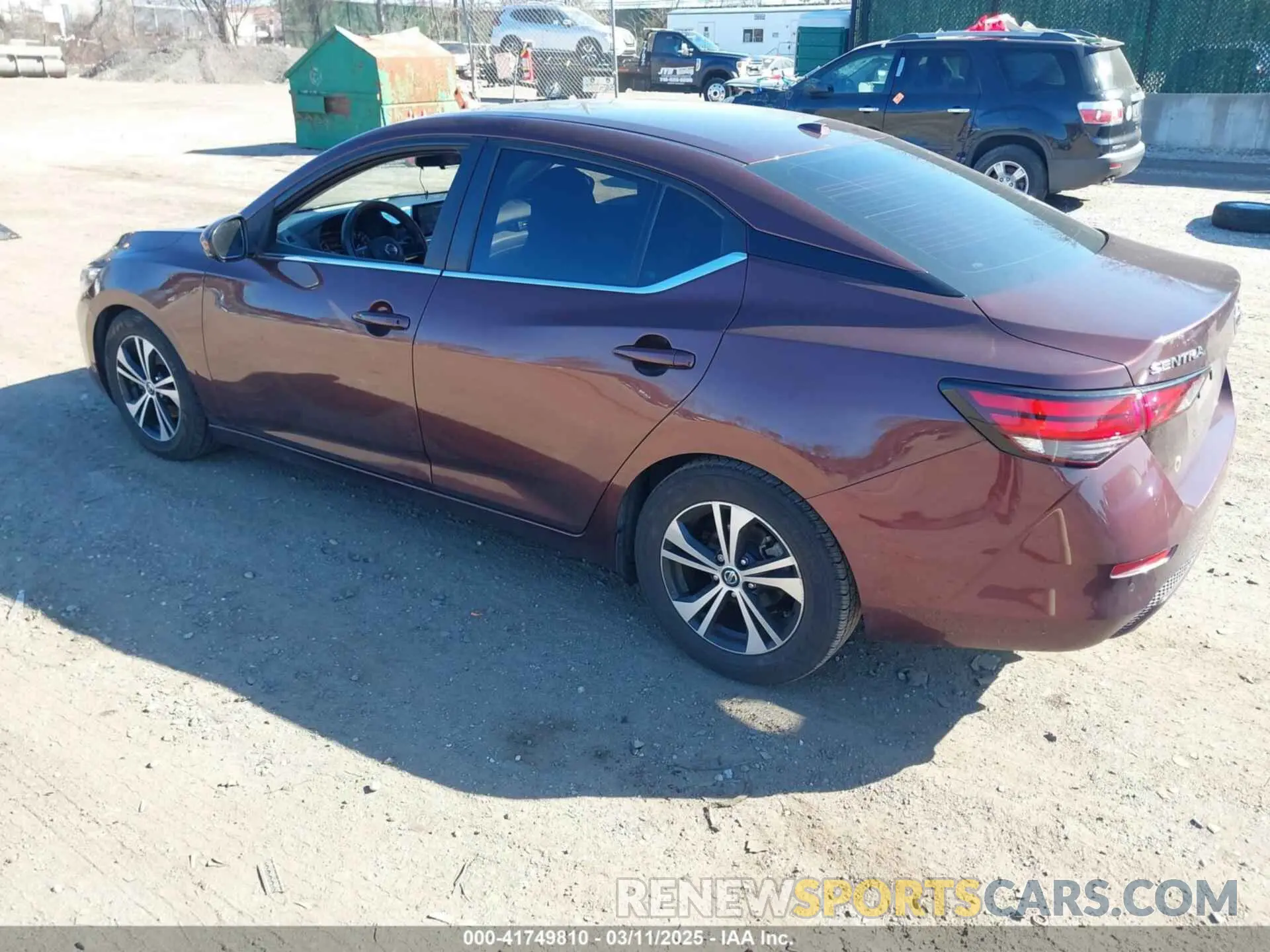 3 Фотография поврежденного автомобиля 3N1AB8CV6LY259139 NISSAN SENTRA 2020
