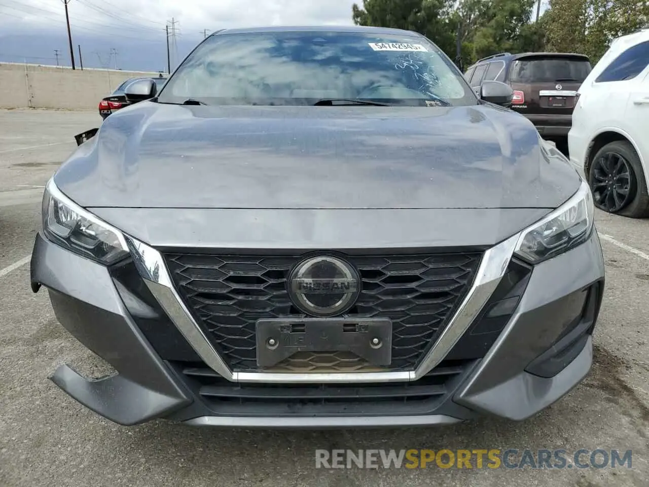 5 Фотография поврежденного автомобиля 3N1AB8CV6LY304726 NISSAN SENTRA 2020