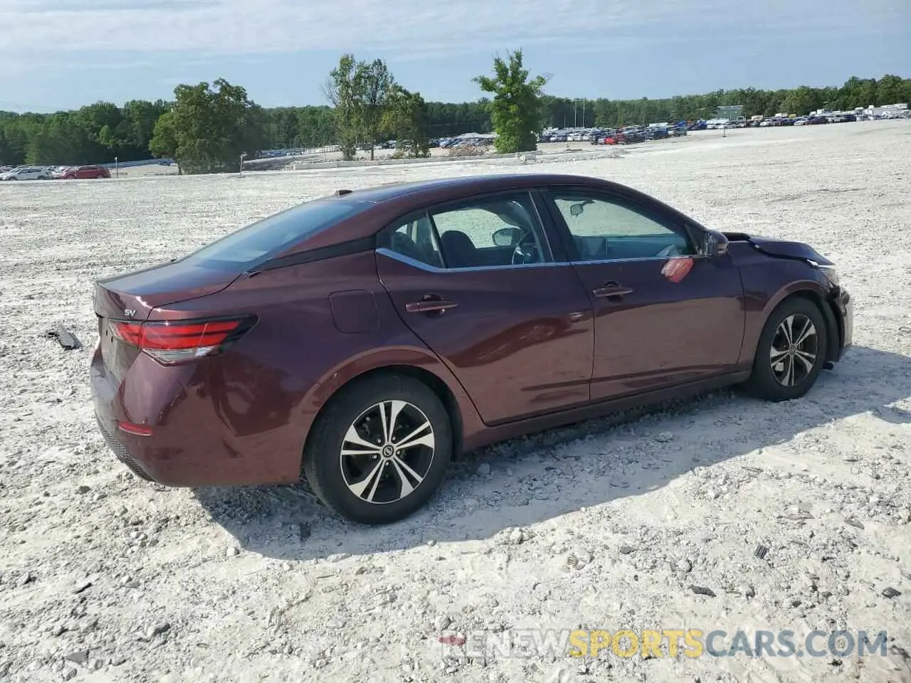3 Photograph of a damaged car 3N1AB8CV7LY203551 NISSAN SENTRA 2020