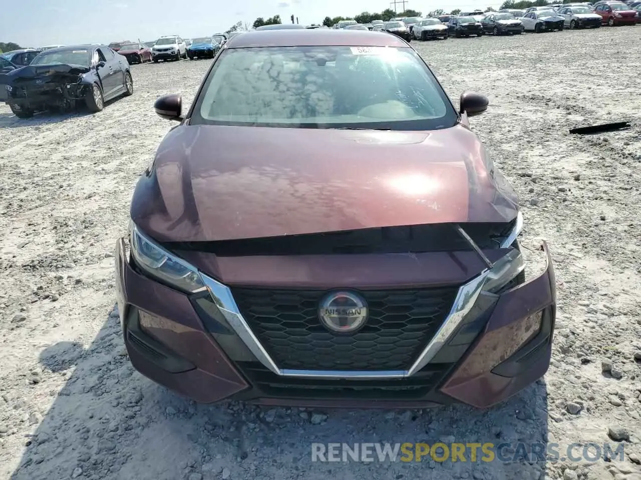5 Photograph of a damaged car 3N1AB8CV7LY203551 NISSAN SENTRA 2020