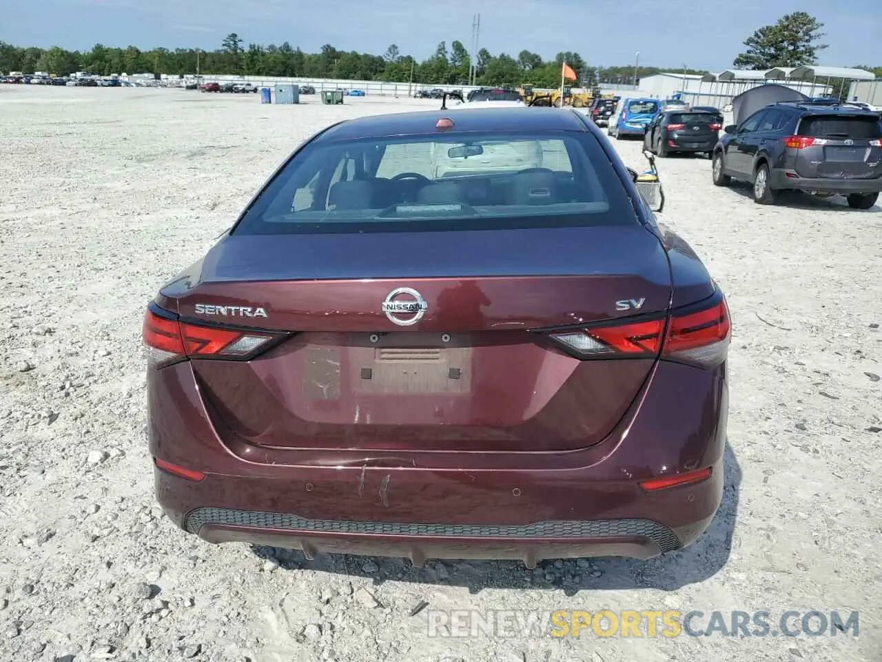 6 Photograph of a damaged car 3N1AB8CV7LY203551 NISSAN SENTRA 2020