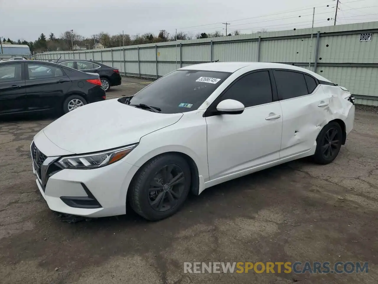 1 Фотография поврежденного автомобиля 3N1AB8CV7LY244150 NISSAN SENTRA 2020