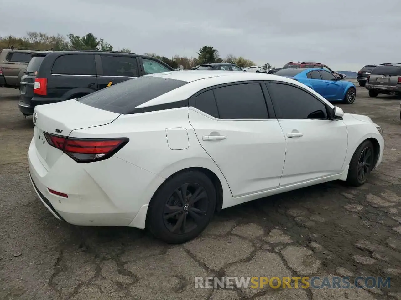 3 Фотография поврежденного автомобиля 3N1AB8CV7LY244150 NISSAN SENTRA 2020