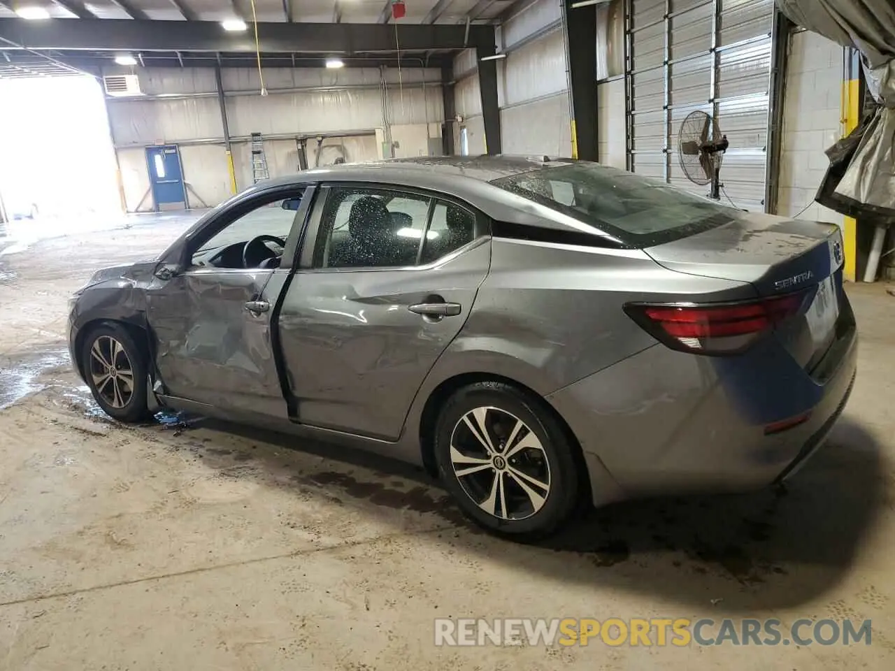 2 Photograph of a damaged car 3N1AB8CV7LY251521 NISSAN SENTRA 2020