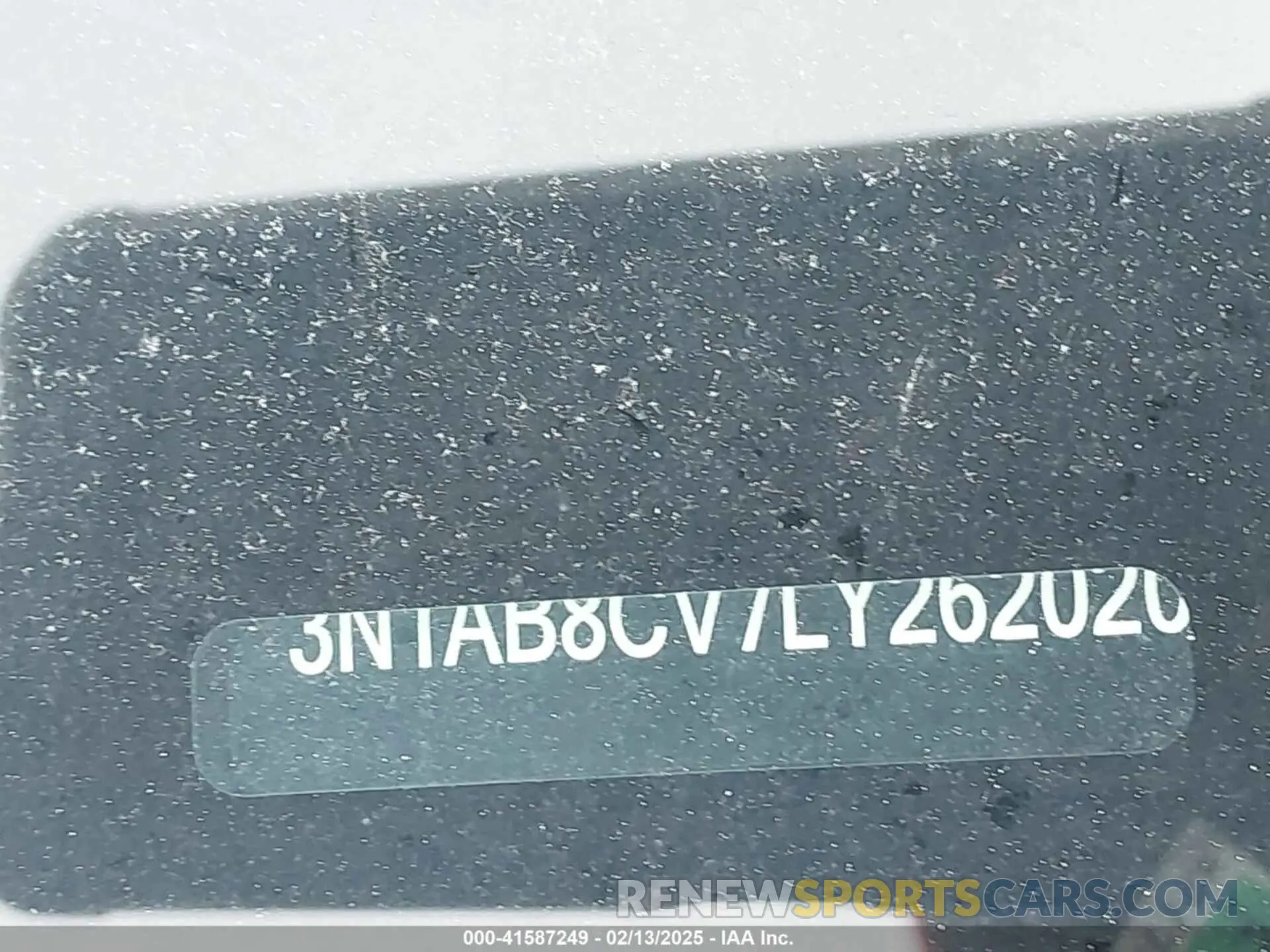18 Фотография поврежденного автомобиля 3N1AB8CV7LY262020 NISSAN SENTRA 2020