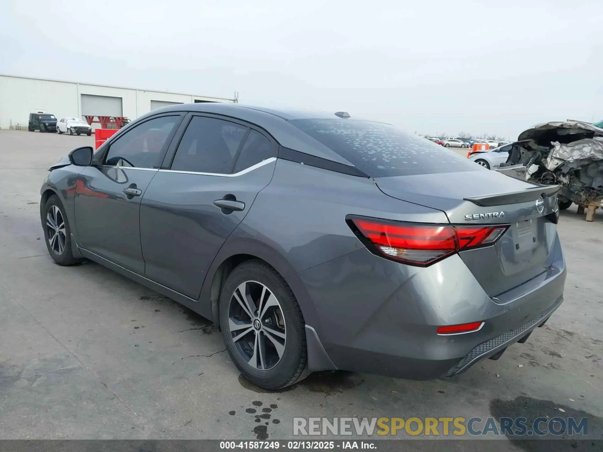 3 Фотография поврежденного автомобиля 3N1AB8CV7LY262020 NISSAN SENTRA 2020