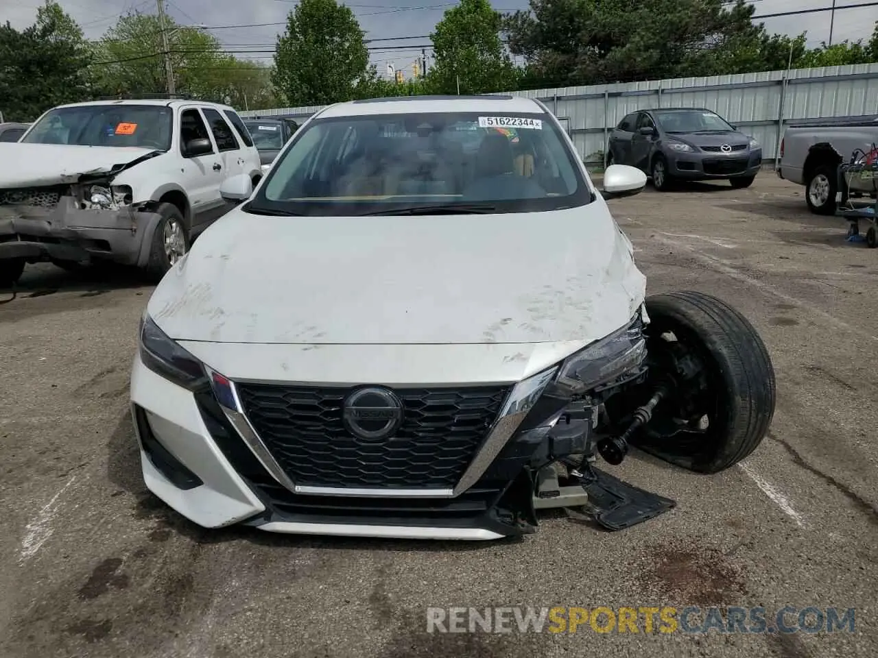 5 Фотография поврежденного автомобиля 3N1AB8CV7LY269355 NISSAN SENTRA 2020