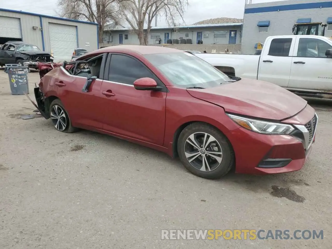 4 Photograph of a damaged car 3N1AB8CV7LY269484 NISSAN SENTRA 2020