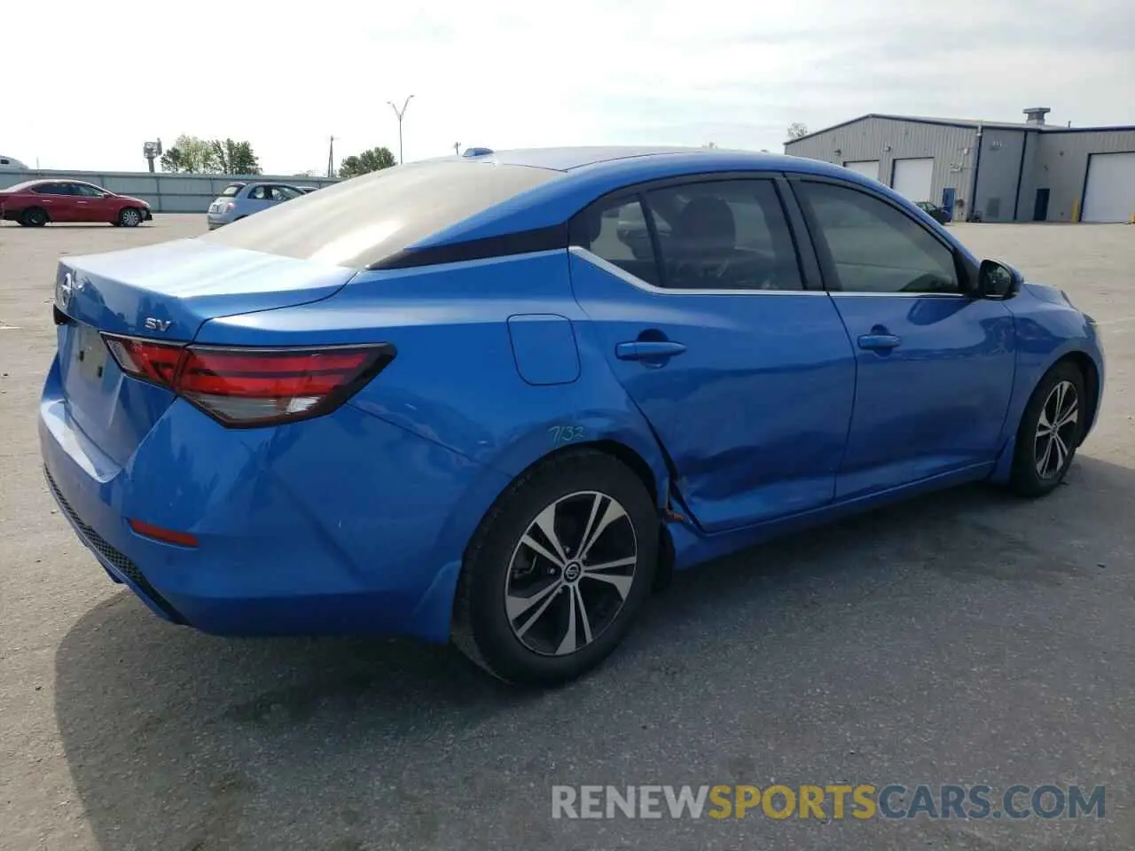 3 Фотография поврежденного автомобиля 3N1AB8CV7LY275110 NISSAN SENTRA 2020