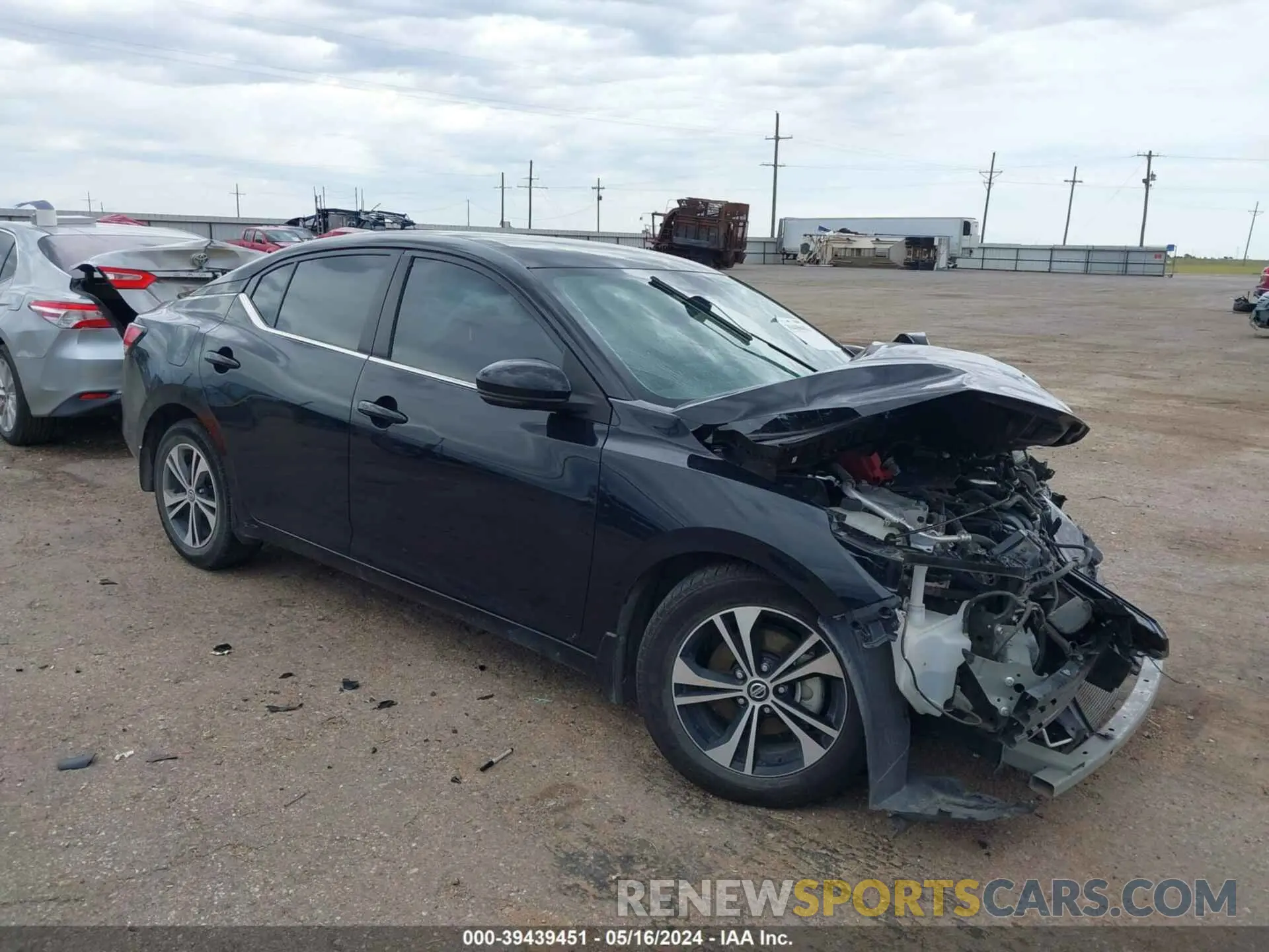 1 Фотография поврежденного автомобиля 3N1AB8CV7LY284194 NISSAN SENTRA 2020
