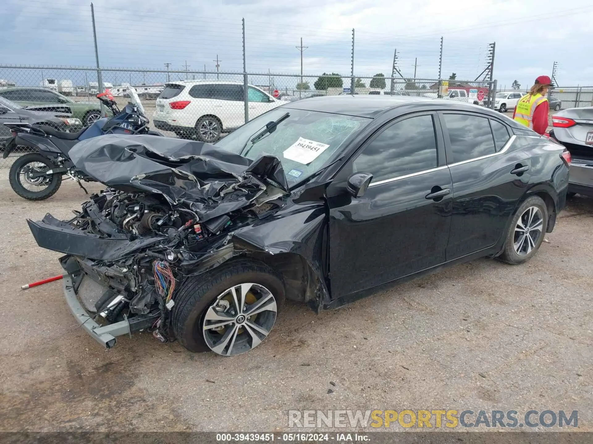 2 Фотография поврежденного автомобиля 3N1AB8CV7LY284194 NISSAN SENTRA 2020