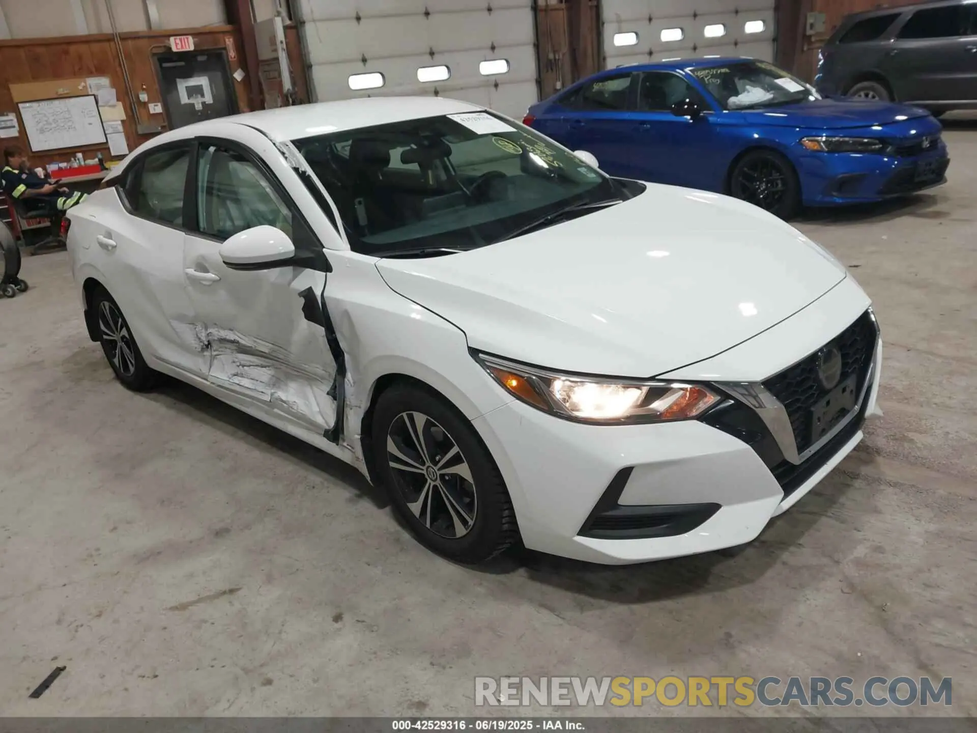 1 Photograph of a damaged car 3N1AB8CV7LY286351 NISSAN SENTRA 2020