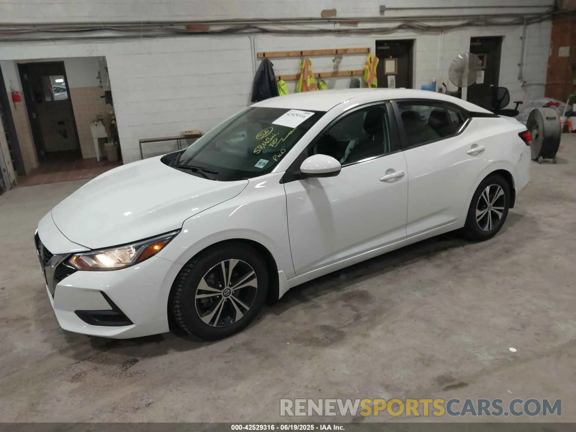 2 Photograph of a damaged car 3N1AB8CV7LY286351 NISSAN SENTRA 2020
