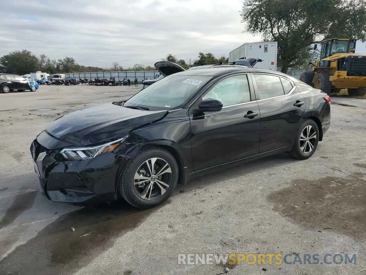 1 Photograph of a damaged car 3N1AB8CV7LY290285 NISSAN SENTRA 2020