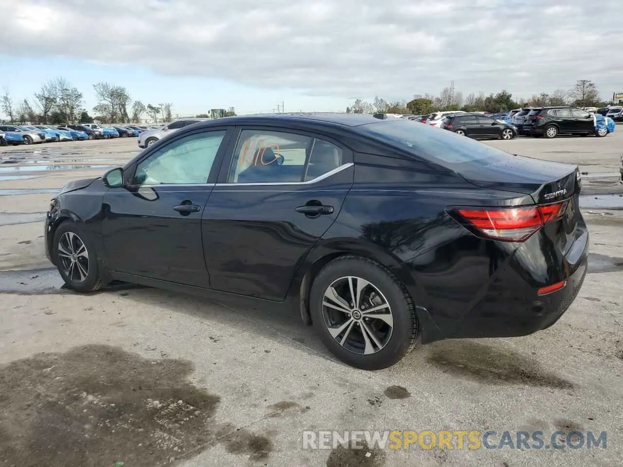 2 Photograph of a damaged car 3N1AB8CV7LY290285 NISSAN SENTRA 2020